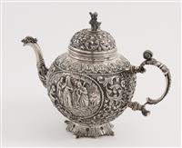 14987.01 a=b-03.jpg; 14987.01; Zilveren theepot; theepot
